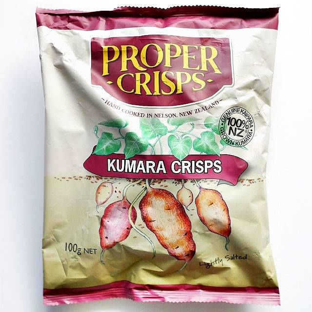 PROPER CRISPS KUMARA CRISPS　プロパークリスプス　クマラチップス　100g