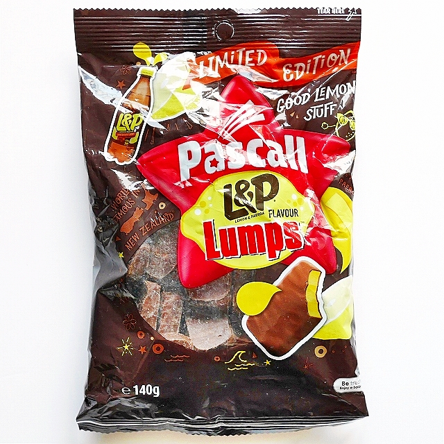 Pascall L&P Lumps　パスカル　期間限定　レモン＆パエロアフレーバーランプス　140g