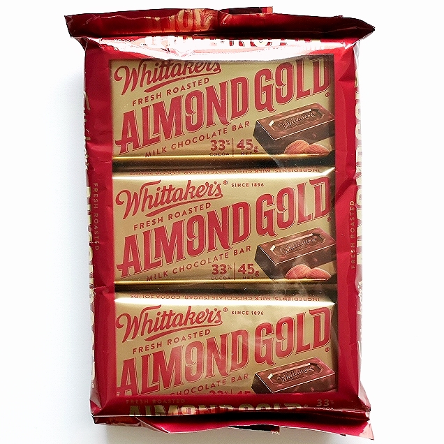 みんなの口コミ】Whittaker's ALMOND GOLD ウィッタカー アーモンド