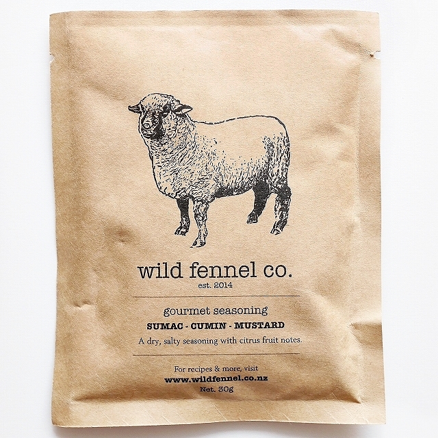 wild fennel co. SHEEP　グルメシーズニング　羊用調味料　スマック　クミン　マスタード