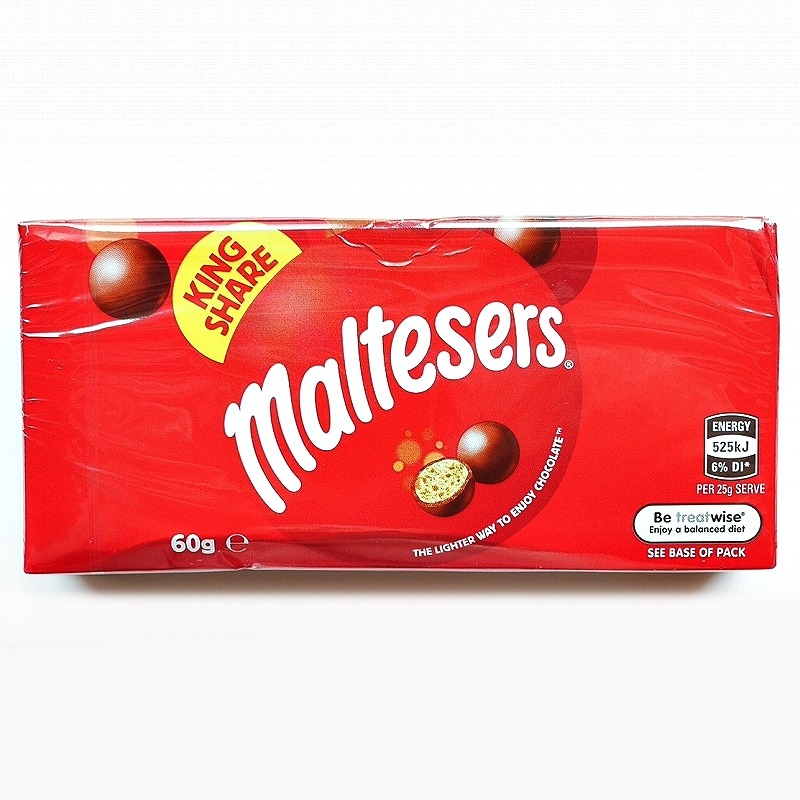 MARS Maltesers King Share　モルティーザーズチョコレート 60g　