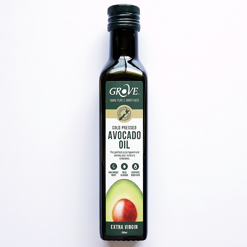 みんなの口コミ】Grove グローブ エクストラバージン アボカドオイル コールドプレス AVOCADO OIL 250ml |  LOVE!SUPER（ラブ・スーパー）