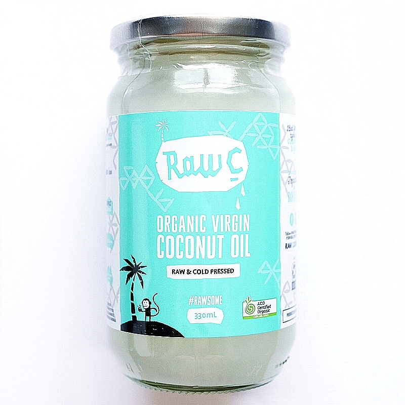 Raw C ORGANIC VIRGIN COCONUT OIL RAWSOME オーガニックバージンココナッツオイル