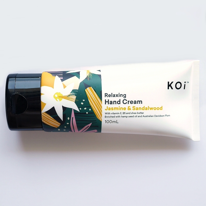 KOi Relaxing Hand Cream リラクシングハンドクリーム　ジャスミン＆サンダルウッド　100ml