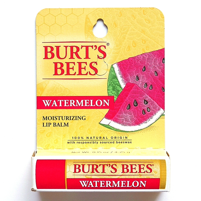 バーツビーズ　モイスチャライジングリップバーム　ウォーターメロン　スイカ　BURT'S BEES