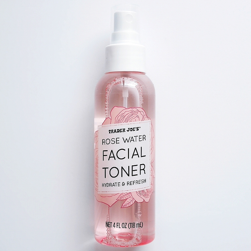 トレーダージョーズ　ローズウォーター　フェイシャルトナー　ROSE WATER FACIAL TONER