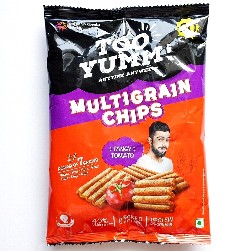 TOO YUMM! MULTIGRAIN CHIPS TANGY TOMATO　マルチグレインチップス　タンギートマト味