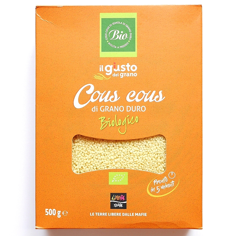 il gusto del grano Cous Cous di Grano Duro 500g　クスクス
