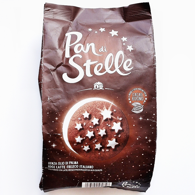 Pan di Stelle　ムリーノビアンコ　パンディステッレ　ココアクッキー　350g