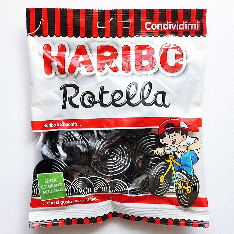 HARIBO Rotella　ハリボー　ロテッラ　タイヤ型グミ　リコリス菓子　175g