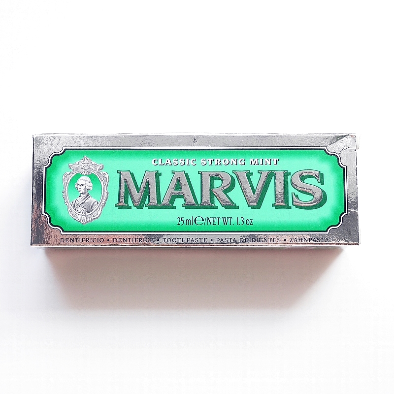 MARVIS CLASSIC STRONG MINT 25ml　マービス　クラシックストロングミント　歯磨き粉