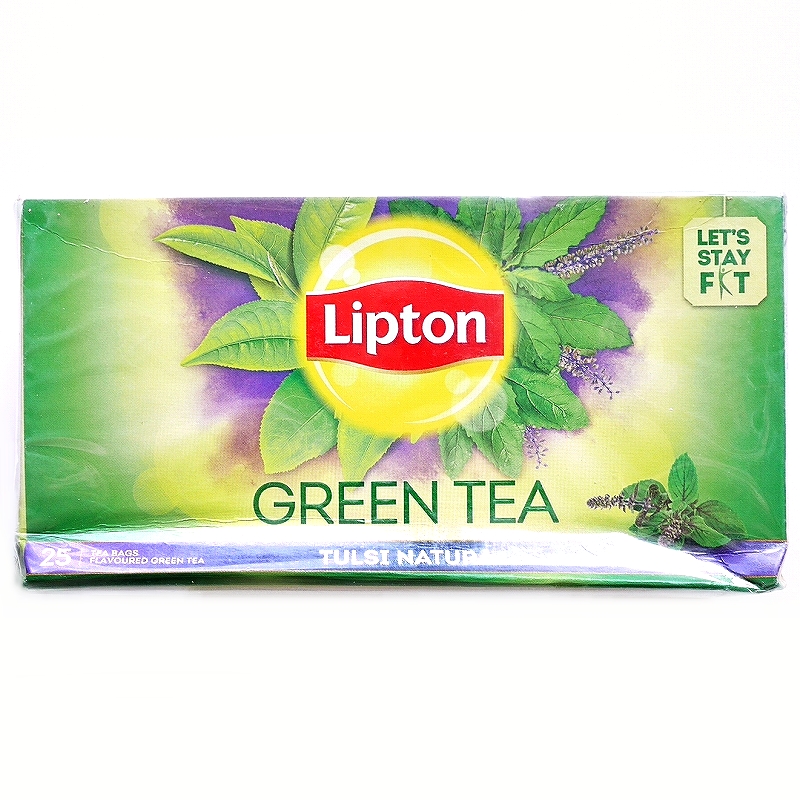 リプトン　グリーンティー　トゥルシーナチュラ　25袋　Lipton GREEN TEA TULSI NATURA