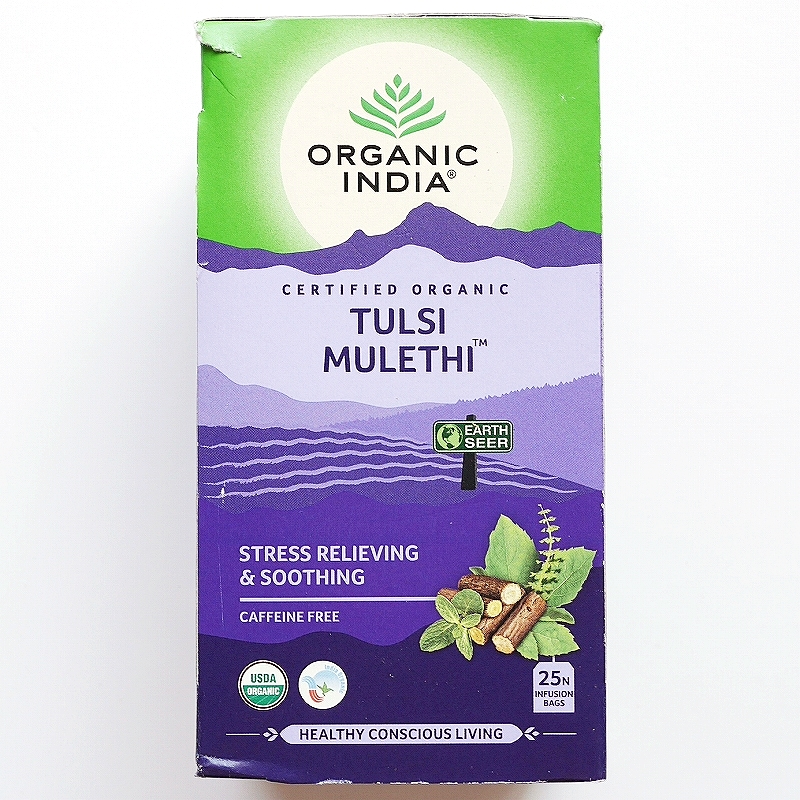 オーガニックインディア　トゥルシームレティ　リコリス　25袋　ORGANIC INDIA TULSI MULETHI