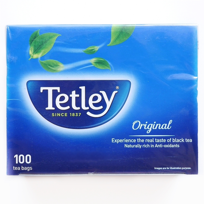 テトリー　オリジナル　紅茶　ティーバッグ100袋　Tetley Origial