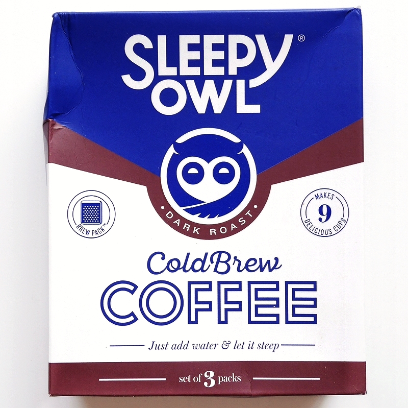 スリーピーオウル　コールドブリューコーヒー　ダークロースト　３袋　SLEEPY OWL Cold Brew COFFEE