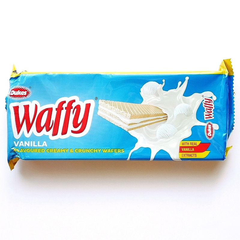 Dukes Waffy VANILLA　デュークス　ワッフィー　ウエハース　バニラ　75g