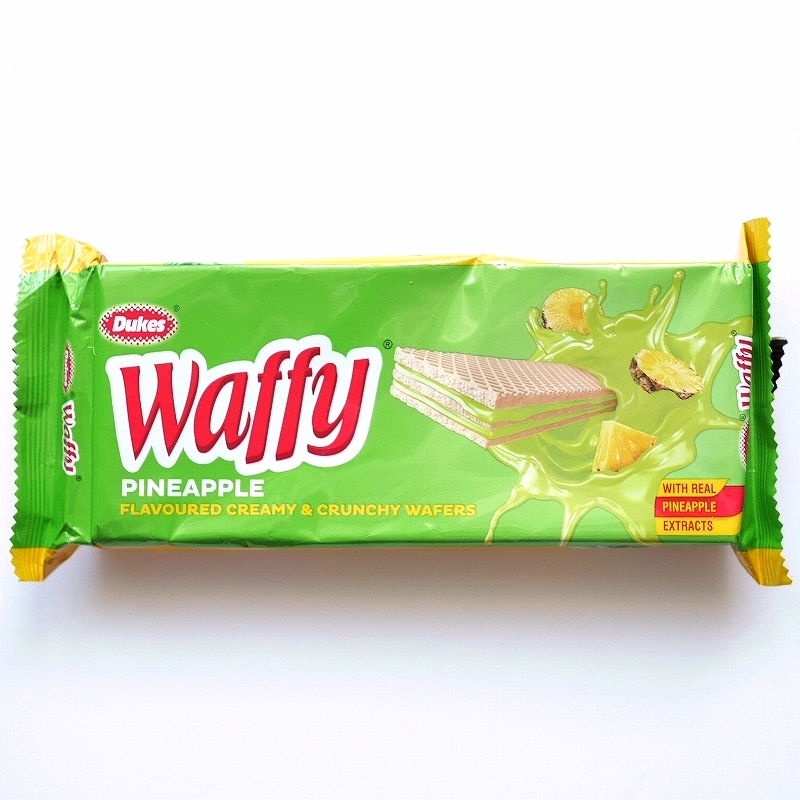 Dukes Waffy PINEAPPLE　デュークス　ワッフィー　ウエハース　パイナップル　75g