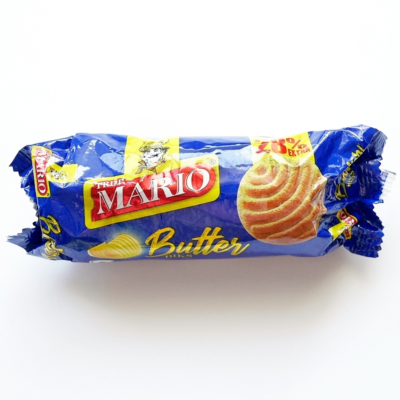TRDP MARIO Butter BIKS　マリオ　バタービスケット　クッキー　82g