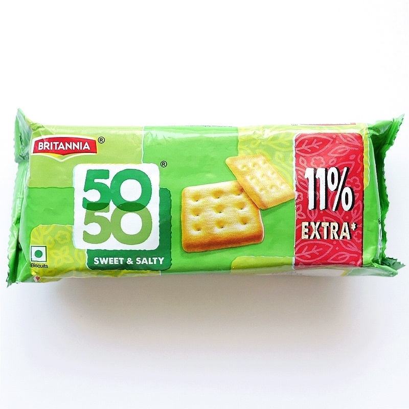 BRITANNIA 50 50 SWEET & SALTY　ブリタニア　5050　ビスケット　85g