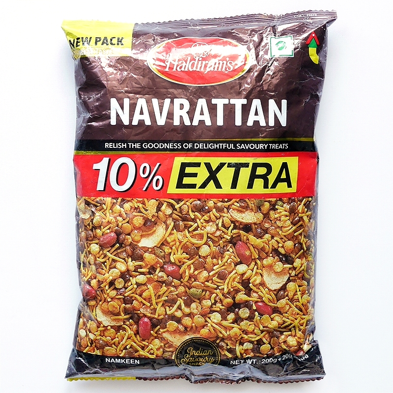 Haldiram’s NAVRATTAN　ハルディラム　ナブラタン　220g