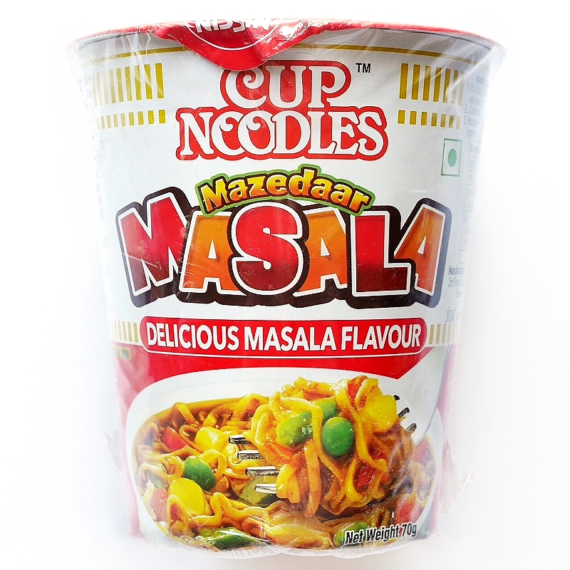 カップヌードル　マゼダールマサラ味　CUP NOODLES Mazedaar MASALA