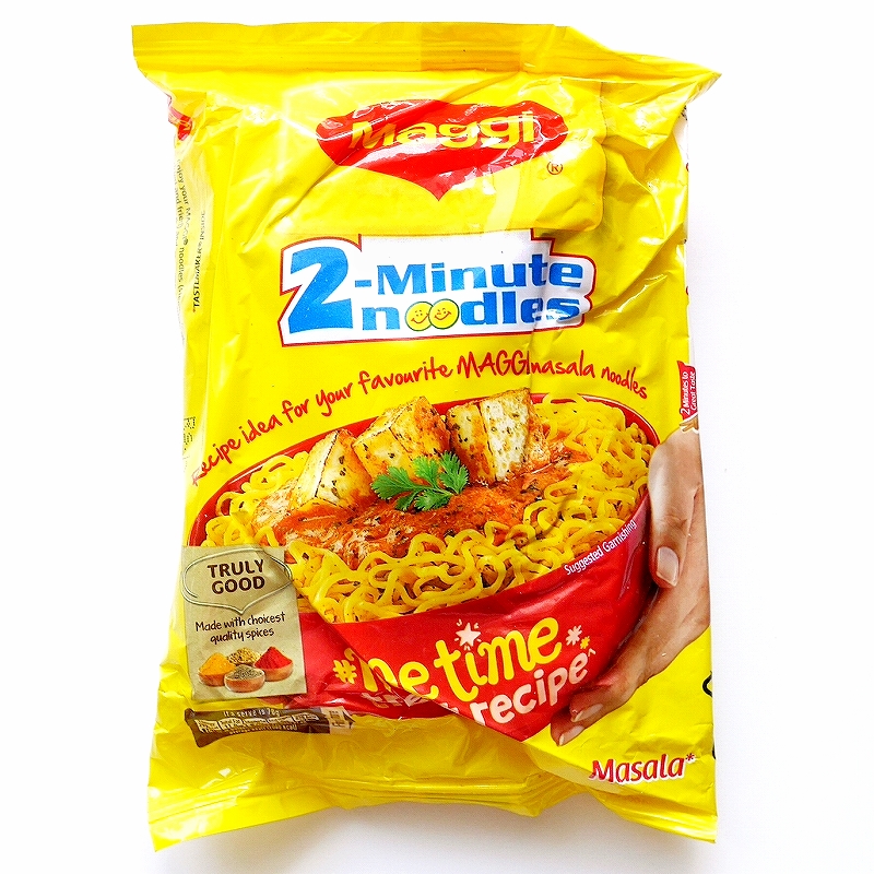 Maggi 2-Minute noodles Masala me time treat recipe　マギー２分麺マサラ