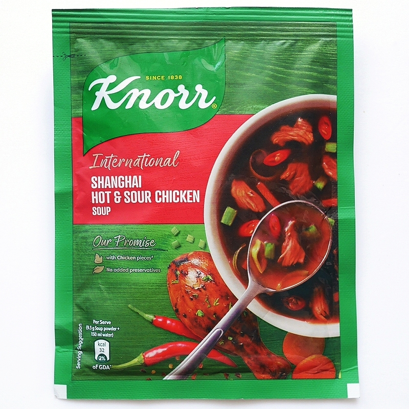 Knorr Shanghai Hot and Sour Chicken　クノール　上海ホット＆サワーチキンスープの素