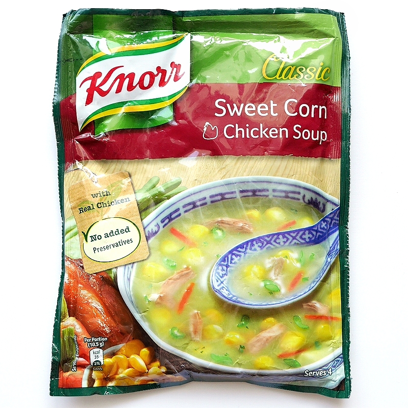 Knorr Classic Sweet Corn Chicken Soup　クノール　スイートコーンチキンスープの素
