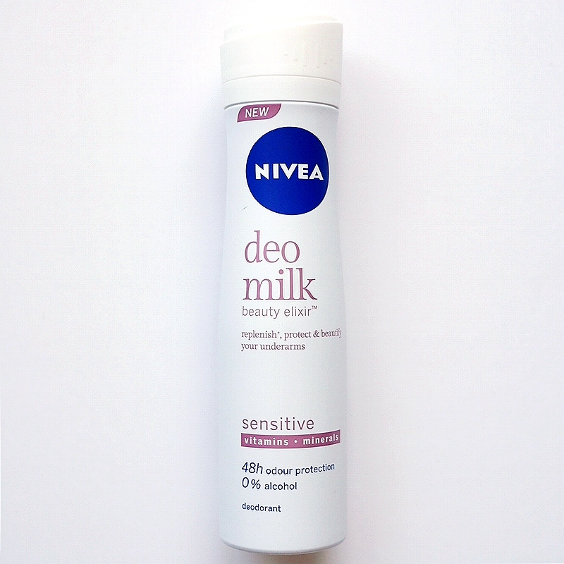 ニベア　デオミルクビューティーエリクサー　デオドラントスプレー　NIVEA deo milk beauty elixir