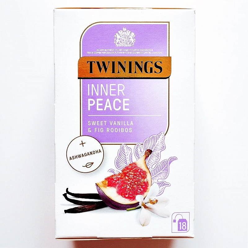 トワイニング　インナーピース　スイートバニラ＆フィグルイボス　ティーバッグ　TWININGS INNER PEACE