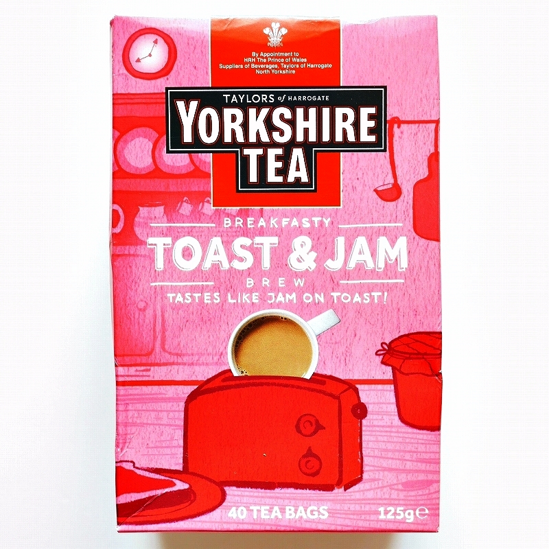 みんなの口コミ】ヨークシャーティー トースト＆ジャムブリュー 40ティーバッグ紅茶 Yorkshire Tea Toast  Jam  LOVE!SUPER（ラブ・スーパー）