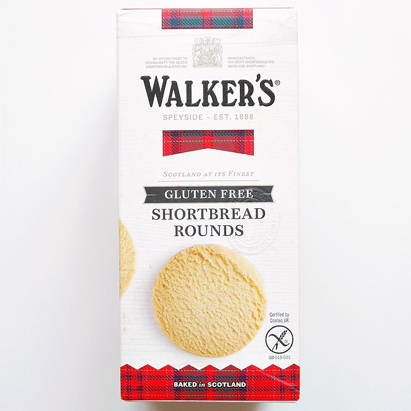 ウォーカーズ　グルテンフリーショートブレッドラウンド　Walker's Gluten Free Shortbread