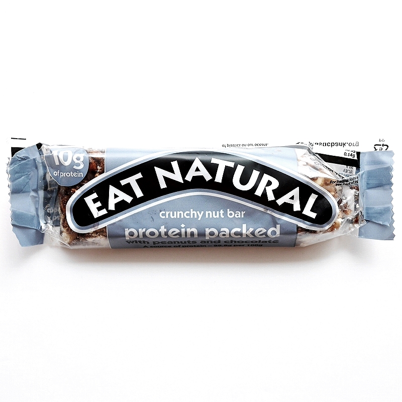 イートナチュラル　クランチーナッツバープロテイン　ピーナッツ＆チョコレート　EAT NATURAL protein