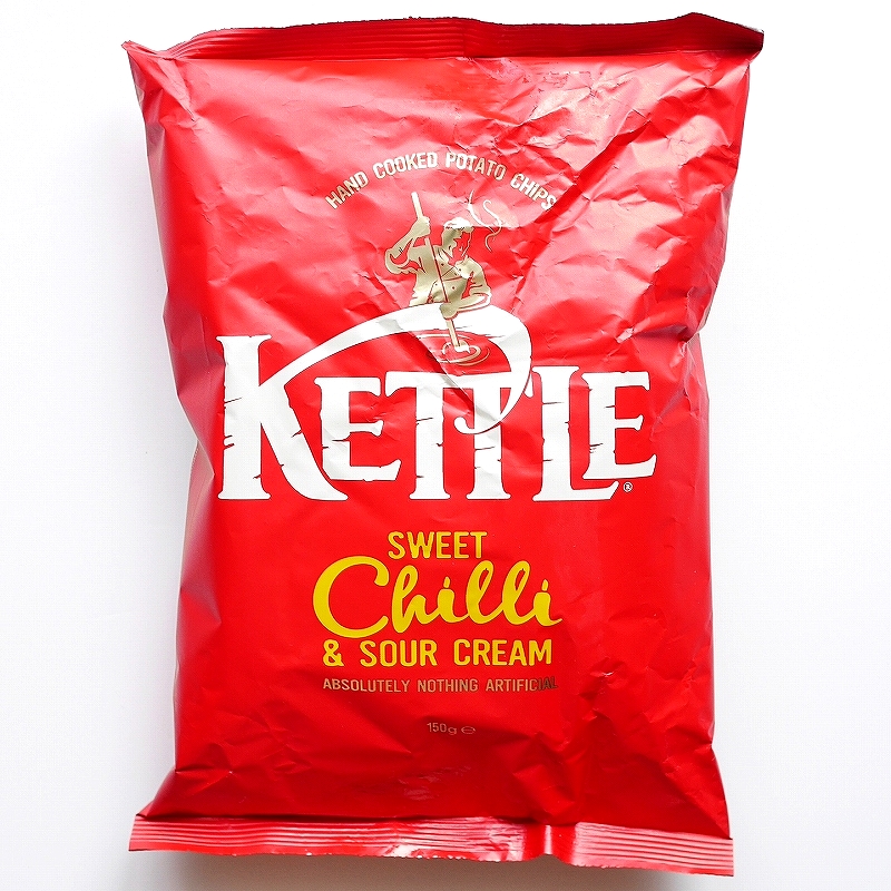 ケトル　ポテトチップス　スイートチリ＆サワークリーム　Kettle Sweet Chilli & Sour Cream