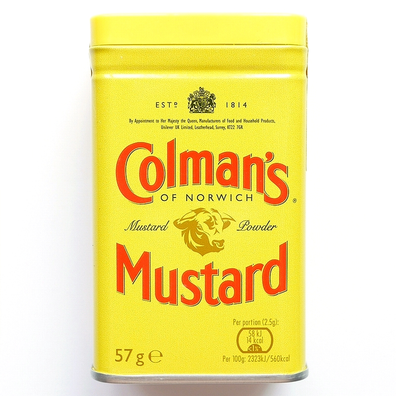 コールマン　マスタードパウダー　Colman's Double Superfine Mustard Powder 57g