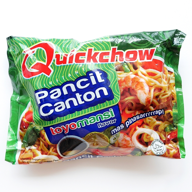 クイックチョー　パンシットカントン　トヨマンシー味　Quickchow Pancit Canton toyomansi