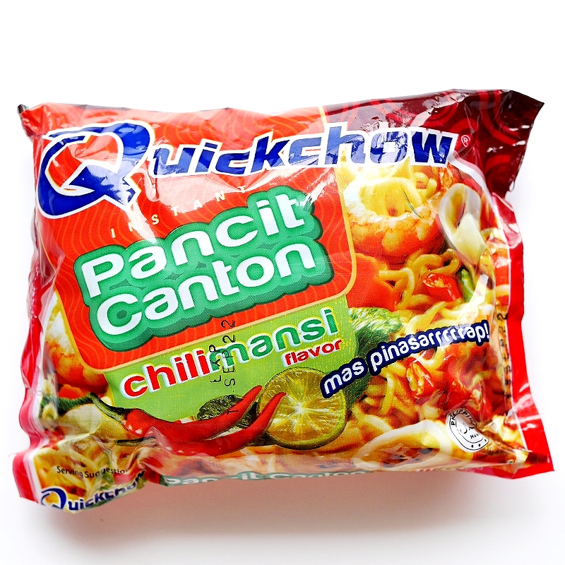 クイックチョー　パンシットカントン　チリマンシー味　Quickchow Pancit Canton chilimansi