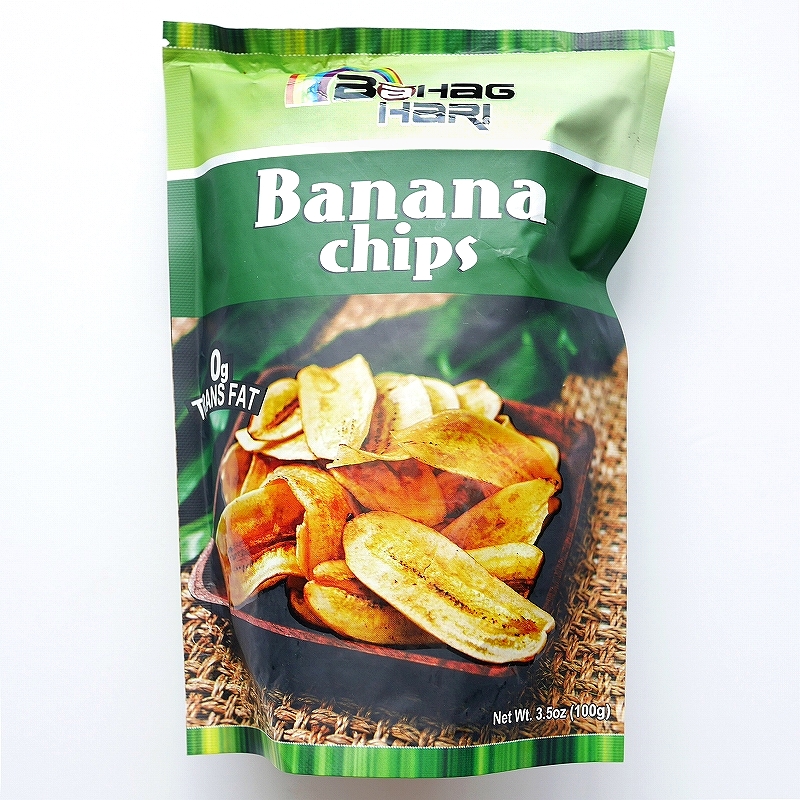 バハッグハリ バナナチップス　BAHAGHARI Banana chips 100g