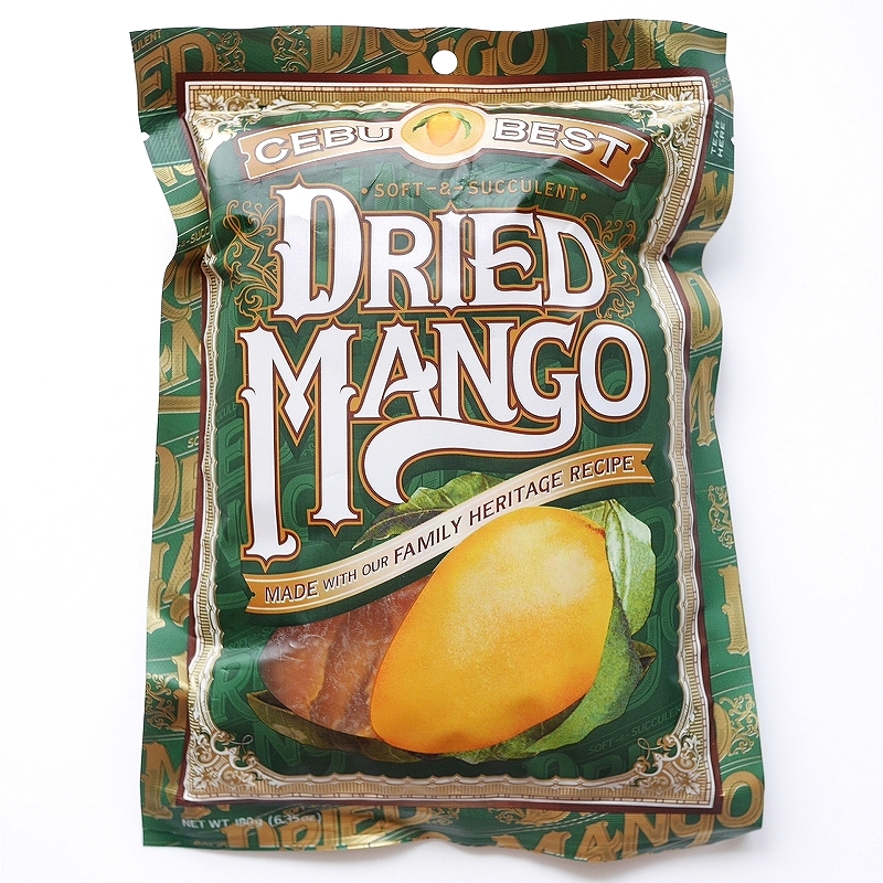 セブベスト　ドライマンゴー　CEBU BEST DRIED MANGO 180g