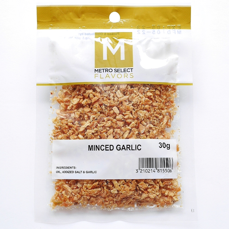 メトロセレクト　ミンストガーリック　METRO SELECT FLAVORS MINCED GARLIC 30g