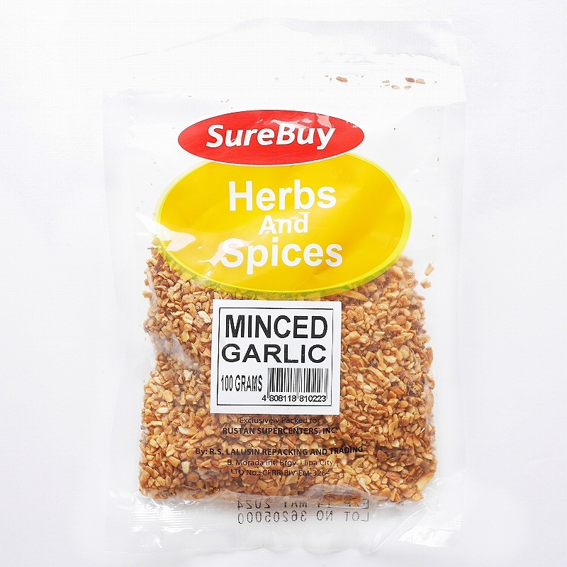 シュアバイ　ミンストガーリック　Sure Buy Herbs And Spices MINCED GARLIC 100g