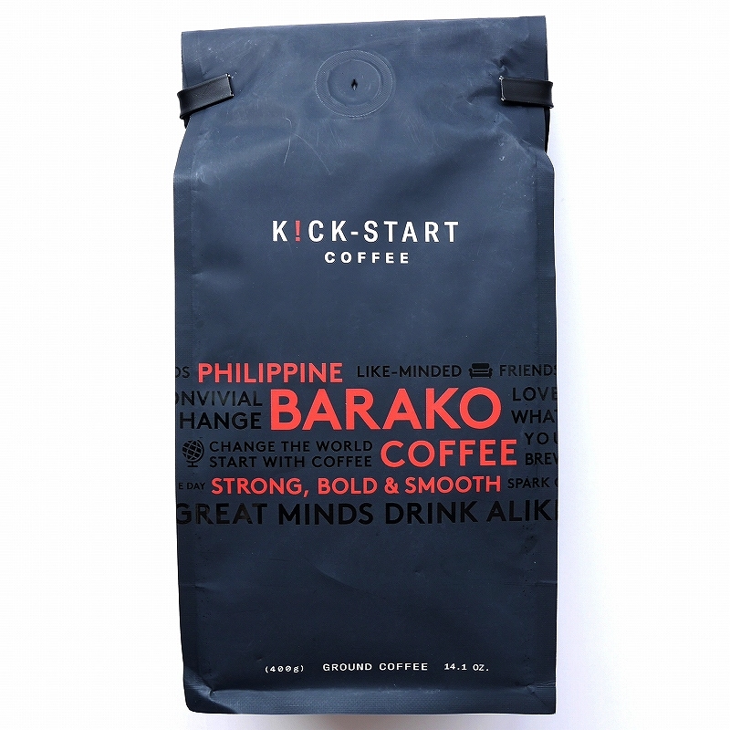 キックスタートコーヒー　フィリピンバラココーヒー　粉　KICK-START COFFEE BARAKO COFFEE