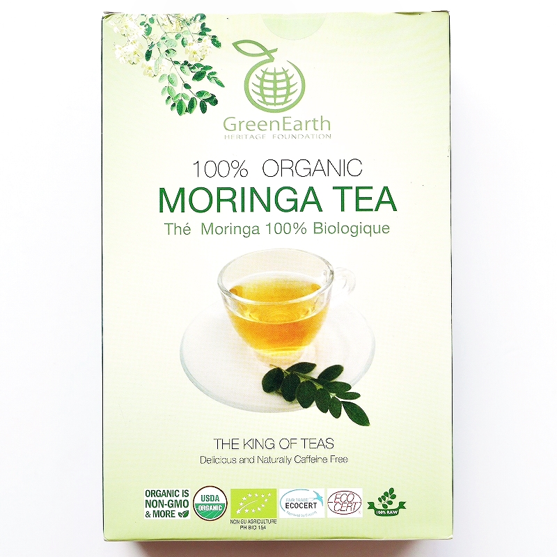 グリーンアース　100%オーガニック　モリンガティー　Green Earth MORINGA TEA 100g