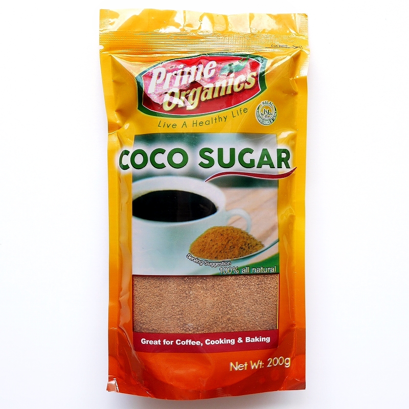 プライムオーガニックス　ココシュガー　Prime Organics COCO SUGAR 200g