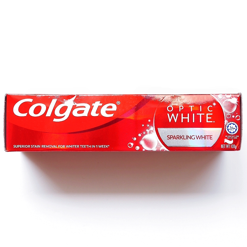 コルゲート　オプティックホワイト　スパークリングホワイト　歯磨き粉　Colgate OPTIC WHITE 100g