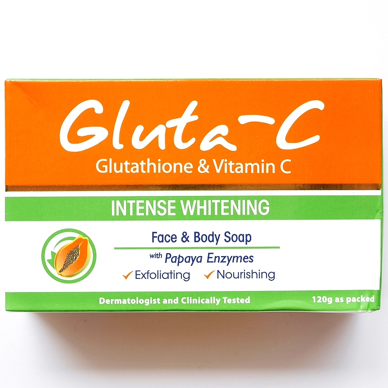 Gluta-C Intense Whitening Soap　グルタＣ　インテンスホワイトニング　フェイス＆ボディソープ