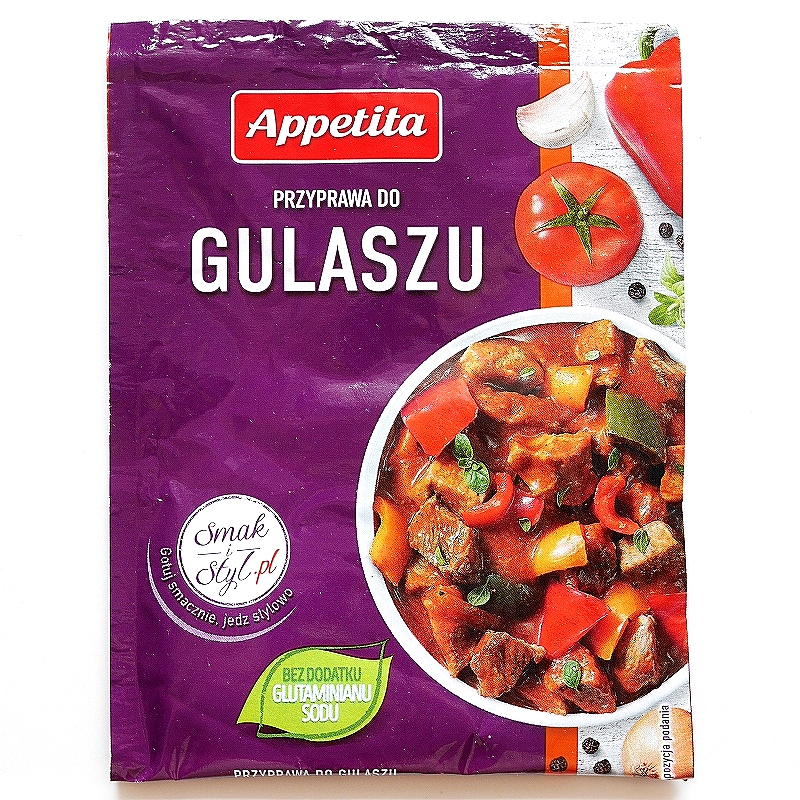 Appetita GULASZU　ゴリヤシの素　グリヤシの素　グヤーシュの素　調味料