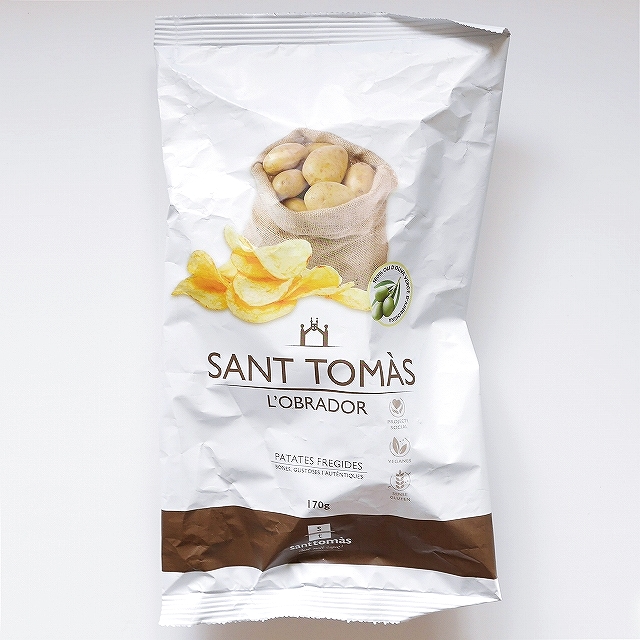 サントトーマス　ポテトチップス　Sant Tomàs L'Obrador