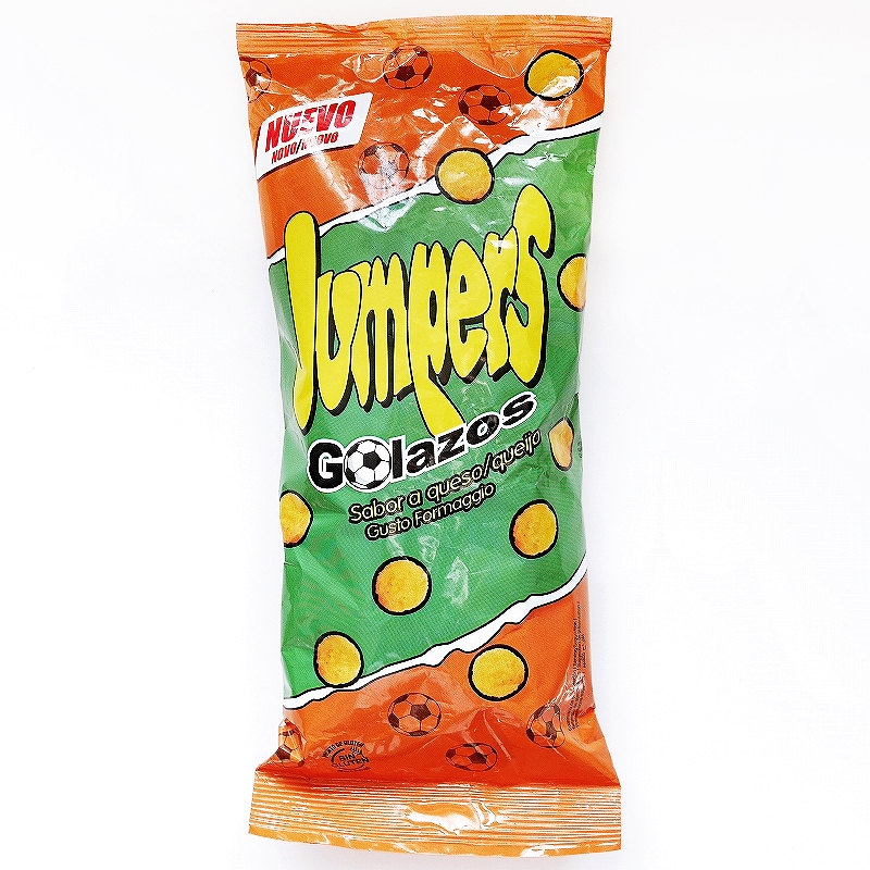 Jumpers Golazos sabor a queso　ジャンパーズ　チーズ味スナック