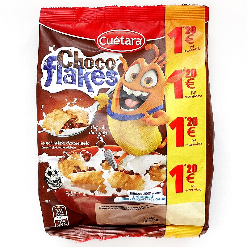 Cuetara Choco Flakes　クエタラ　チョコフレーク